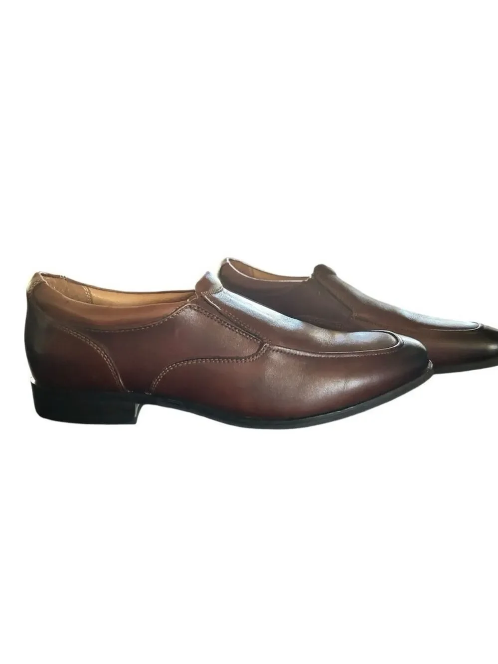 Vionic Spruce Sullivan Leather Loafers Slip-on Dress Shoes Men's Size 11 EC